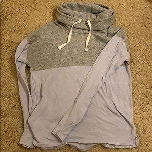 Lilac Color Fleece Sweatshirt